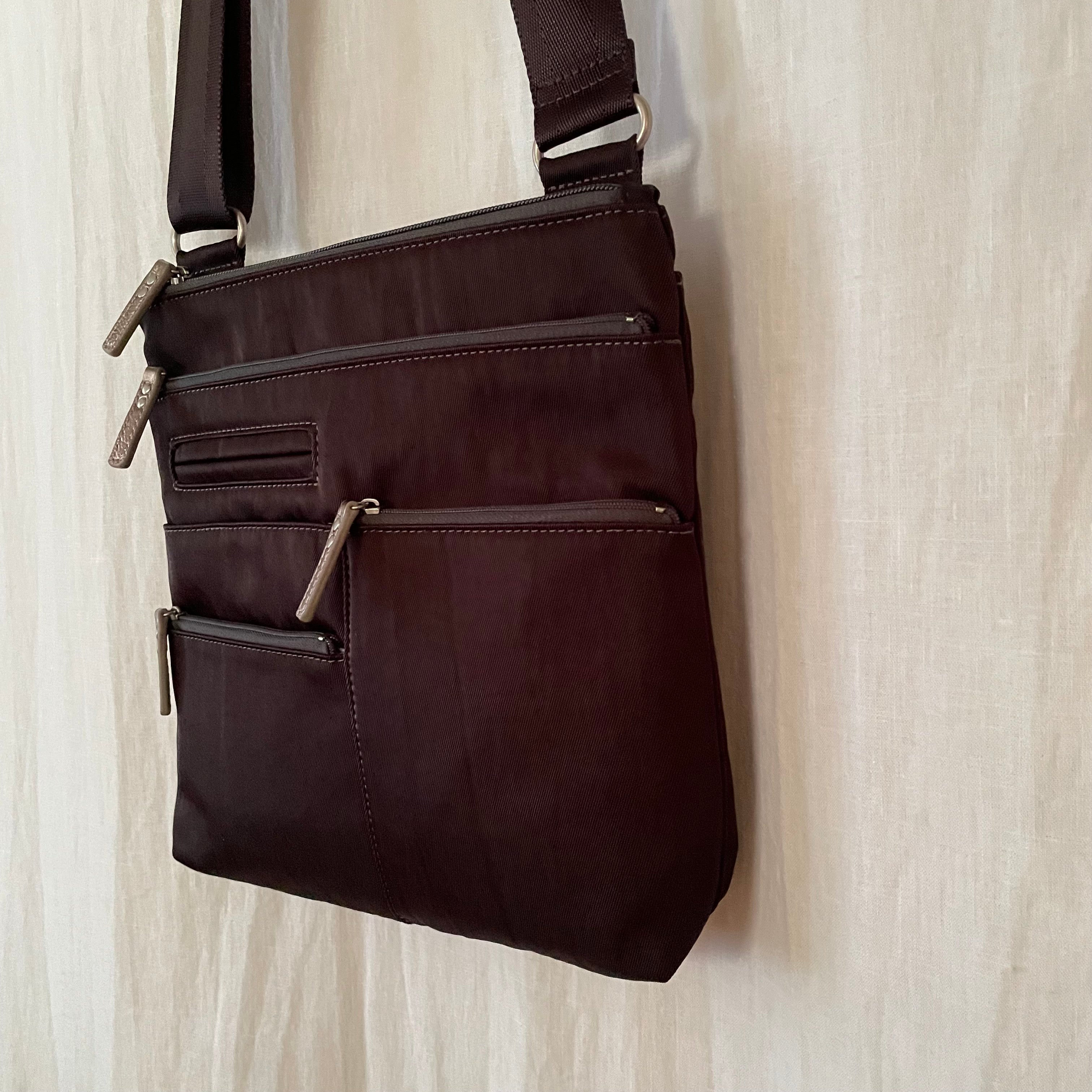 NICO - Ink x Grey | Multi-Pocket Shoulder Bag | Small